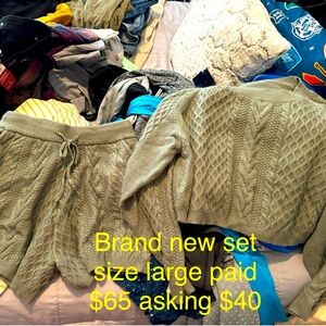 Brand new set without tags